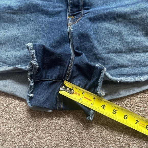 Good American Blue Denim Distressed Cutoff Shorts Women’s Plus Size 18 - Picture 16 of 16